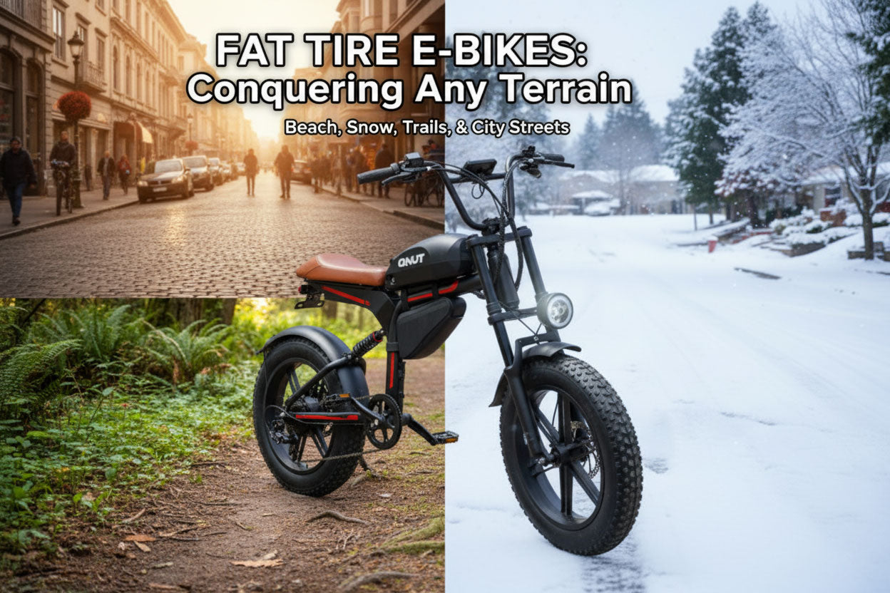 Beyond the Pavement: 4 Unexpected Terrains Your Fat Tire Ebike Will Conquer