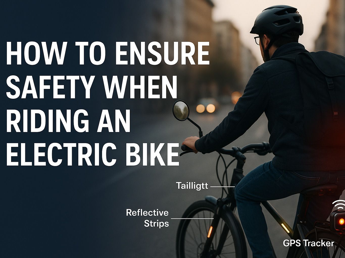 how to ensure electric bike safety