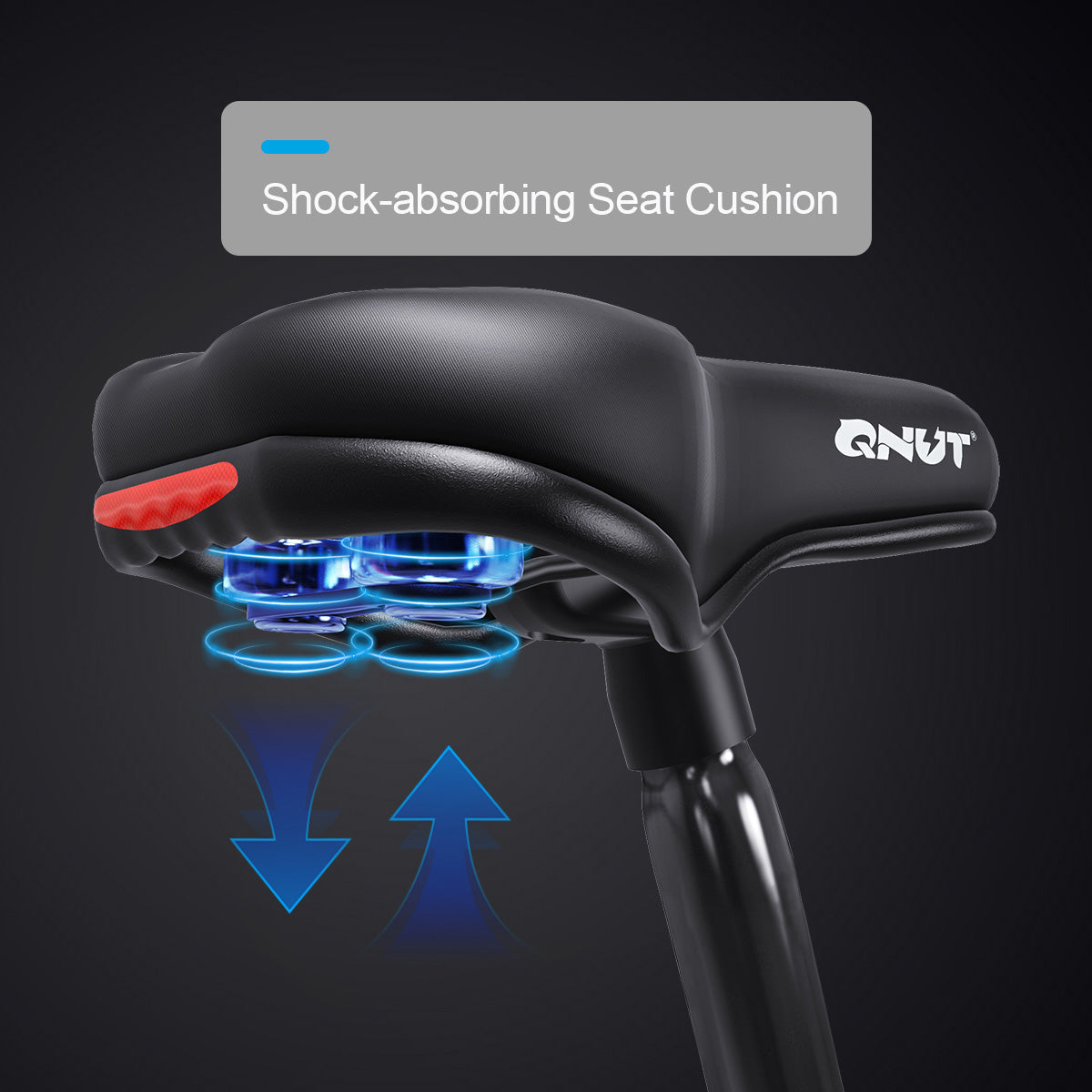 QNUT EC150 Commuter E-Bike with Height-Adjustable Comfort Seat