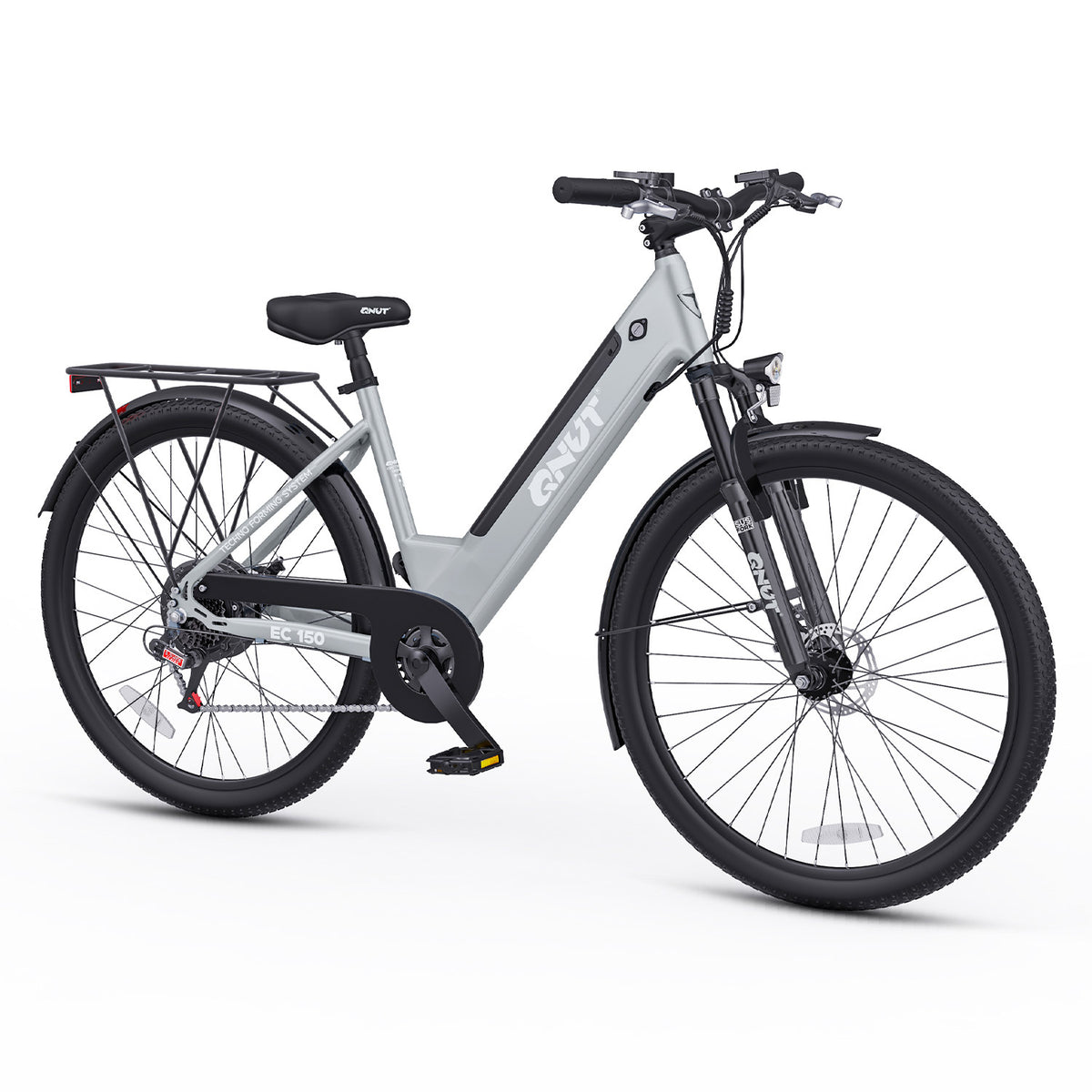 QNUT EC150 Commuter Ebike Right Front Three-Quarter View