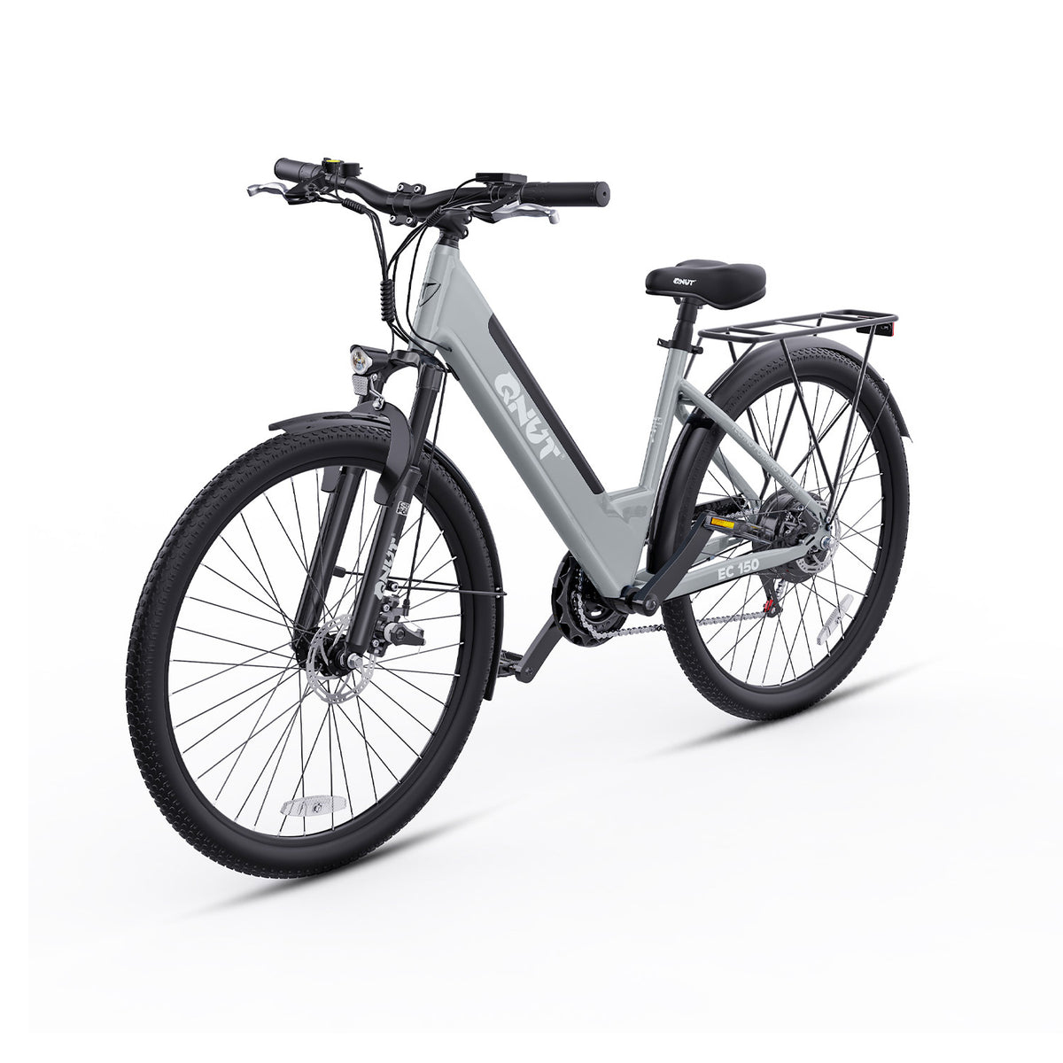 QNUT EC150 Commuter Ebike Left Front Three-Quarter View