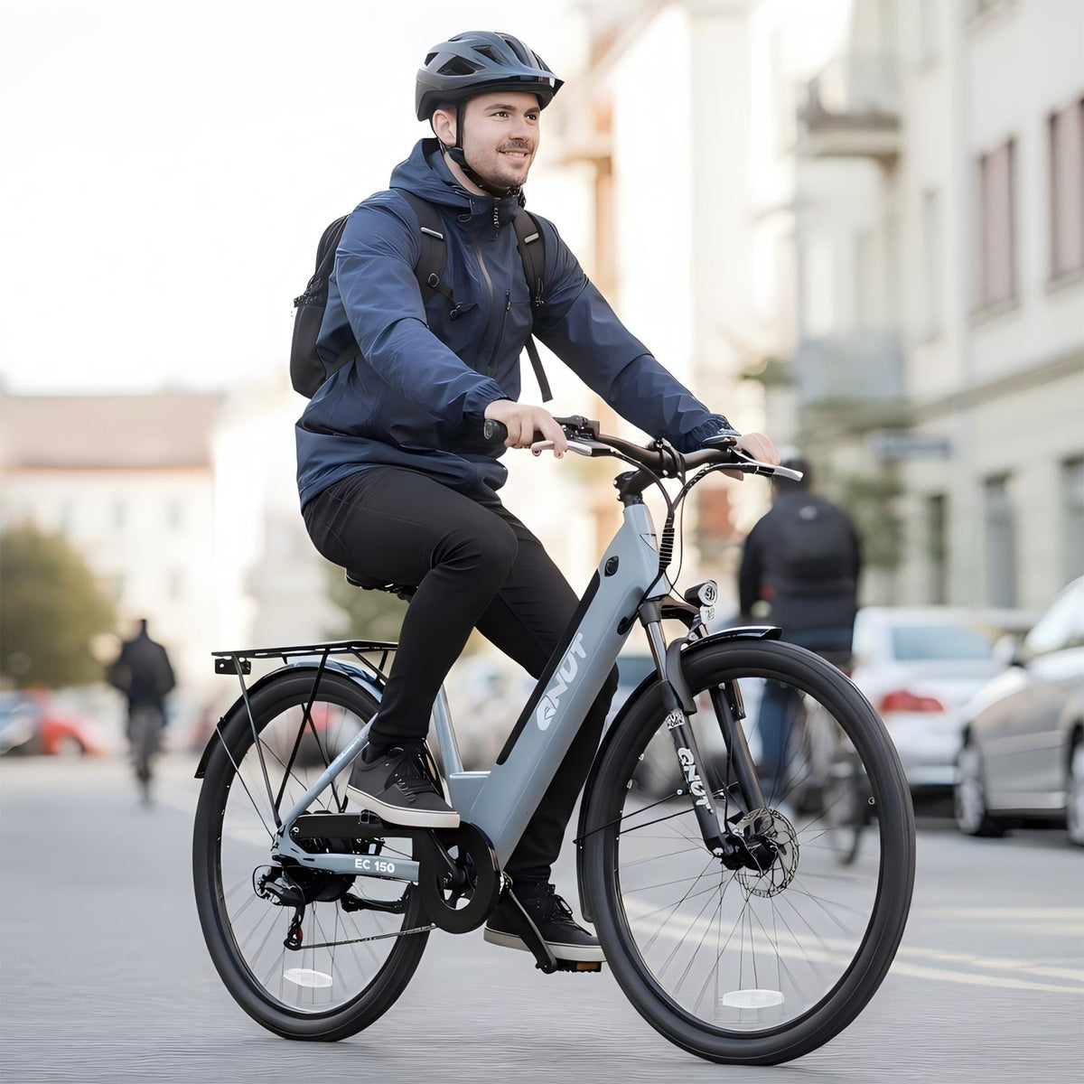 QNUT EC150 Commuter E-Bike Urban Commuter Lifestyle