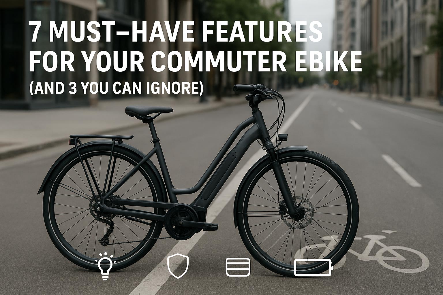 7 Must-Have Features for Your Commuter Ebike (and 3 You Can Ignore)