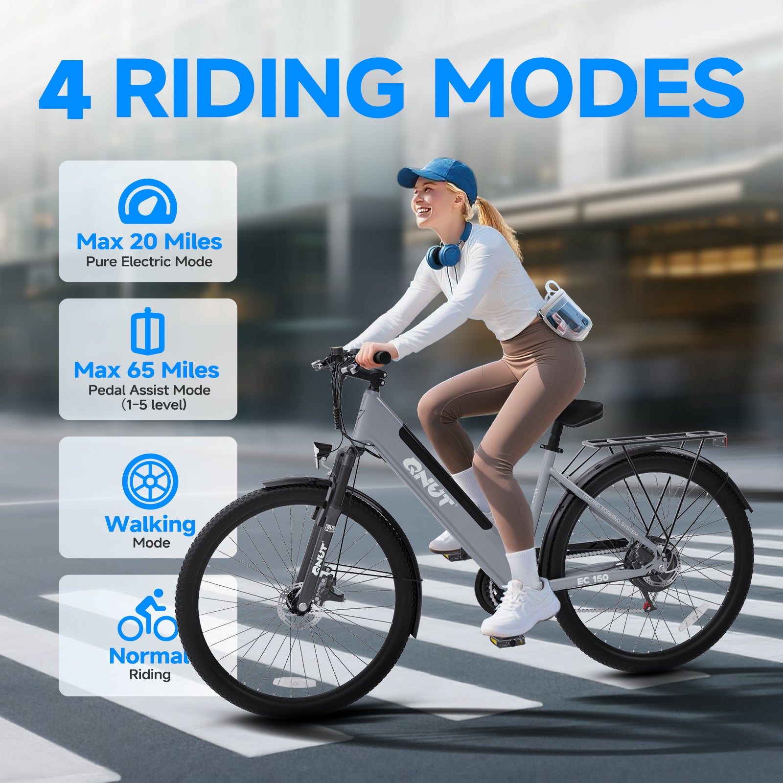 e bike fully 150 kg QNUT Victor Electric Mountain Bike
