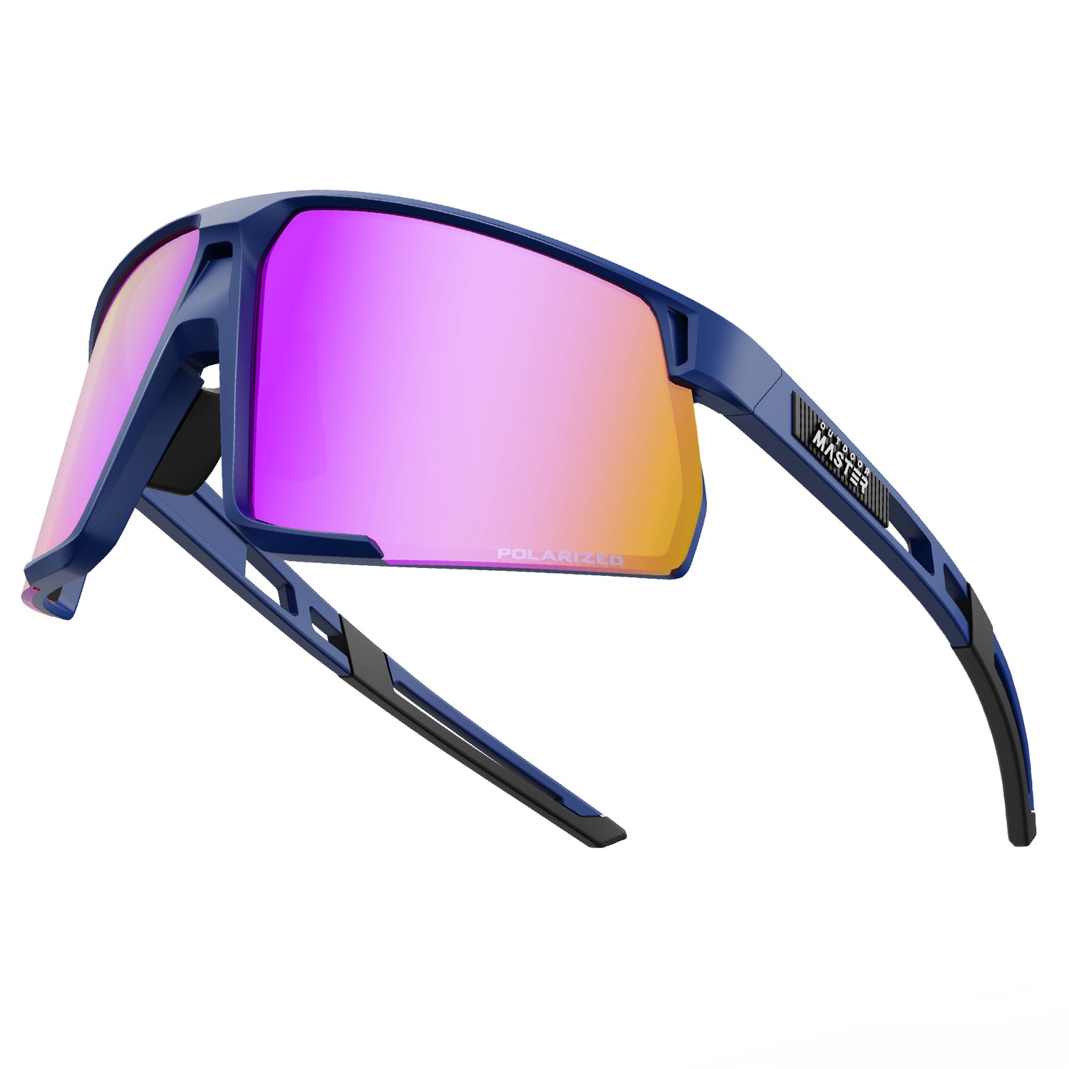 Outdoor Master Hawkview Polarized Sports Sunglasses, UV400 Protection for Men Women