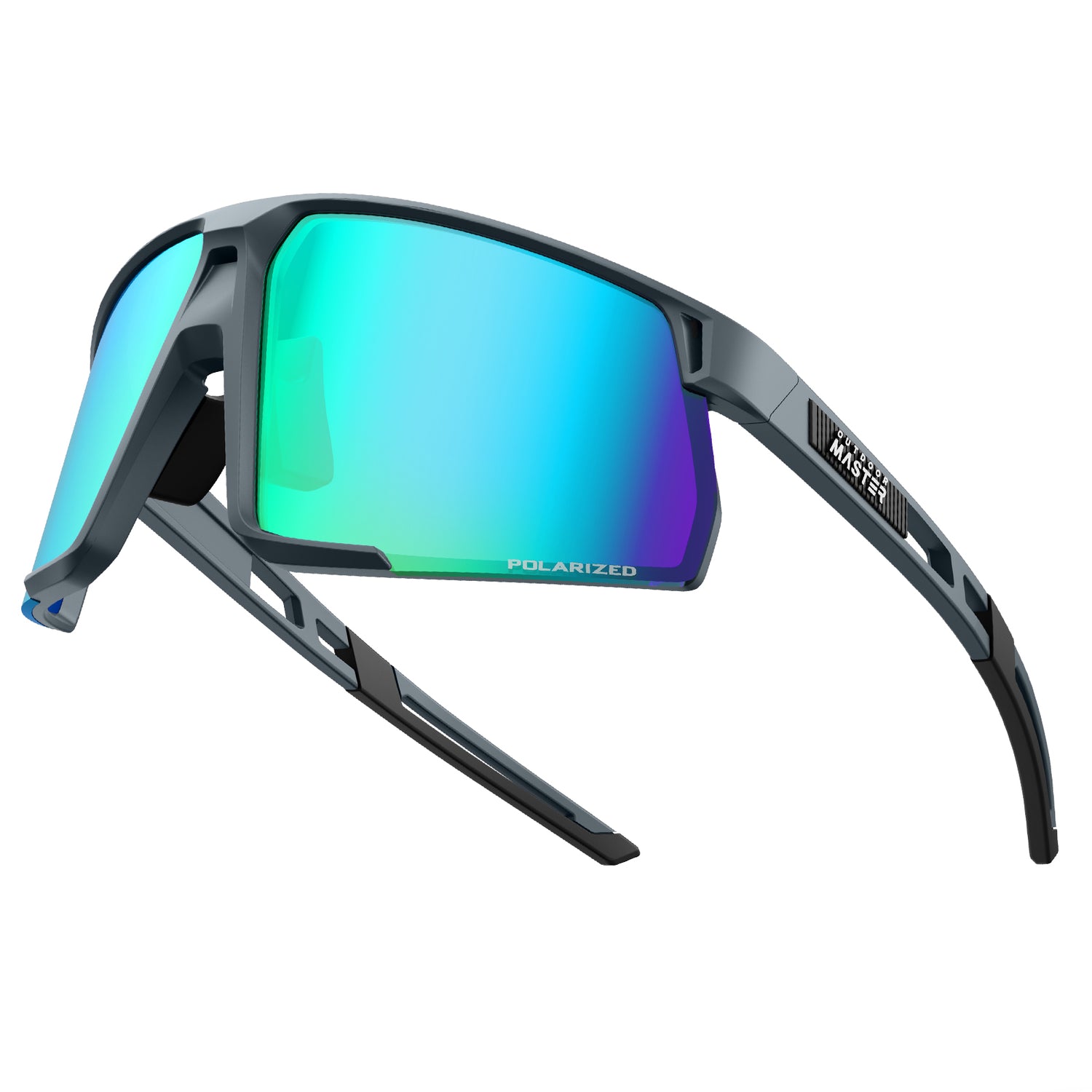 Outdoor Master Hawkview Polarized Sports Sunglasses, UV400 Protection for Men Women