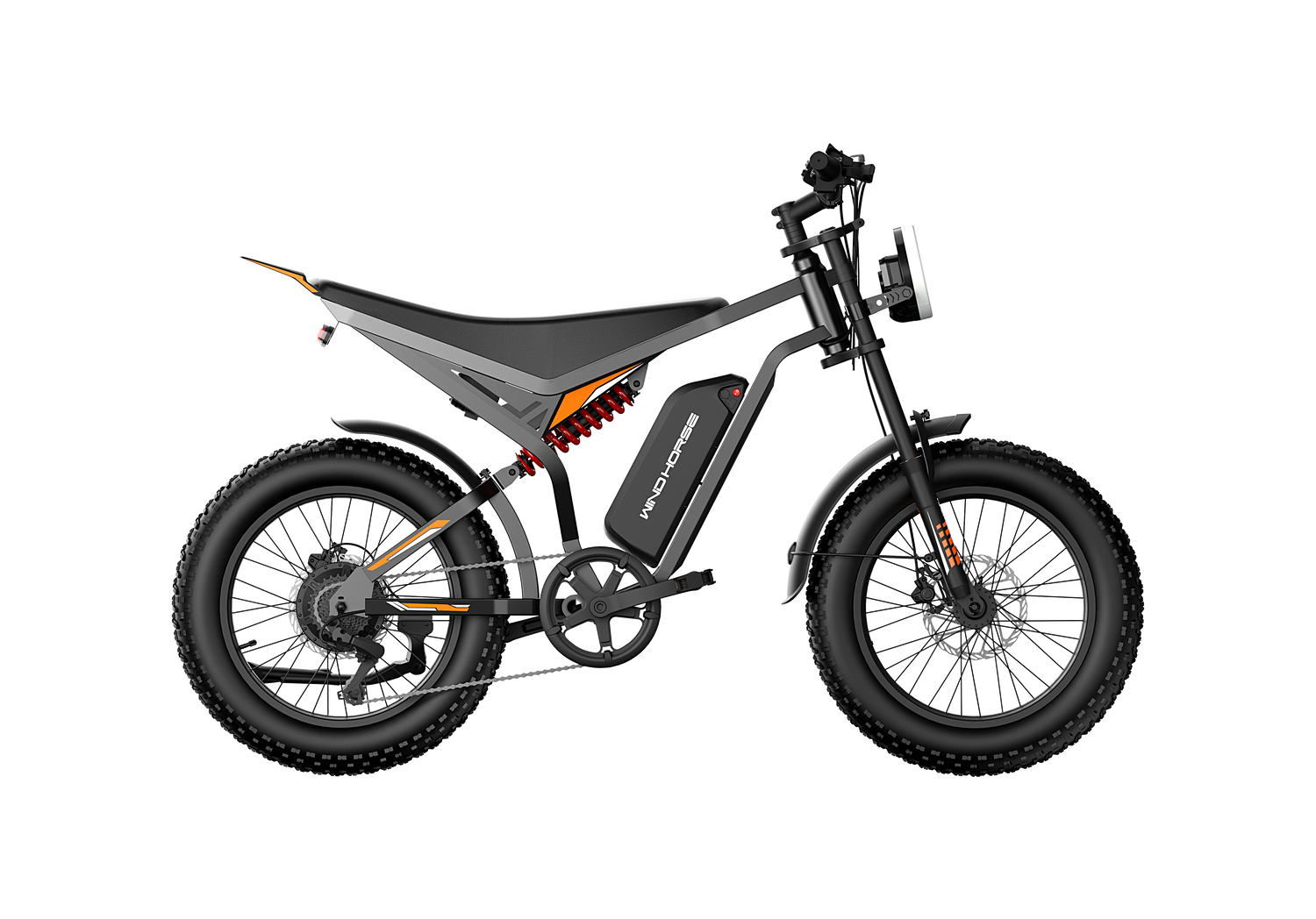 QUNT Electric Bike for Adults- Peak1500W Electric Bikes,48V 15.6Ah E-Bike, 50-60 Miles 20" Fat Tire Electric Dirt Bike