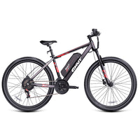 QNUT Victor Electric Mountain Bike in Black Right Side View #black