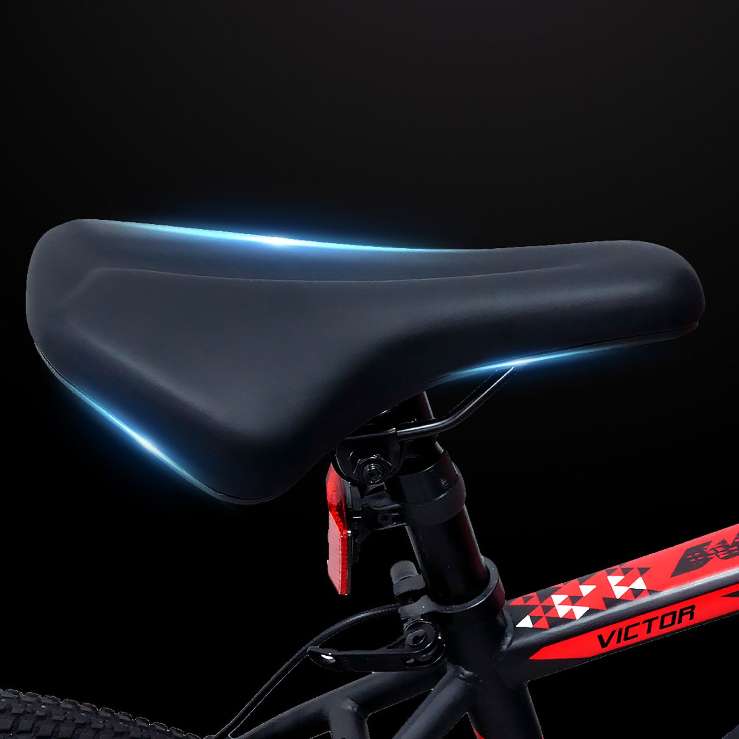 Totem Victor Electric Mountain Bike with Height-Adjustable Comfort Seat