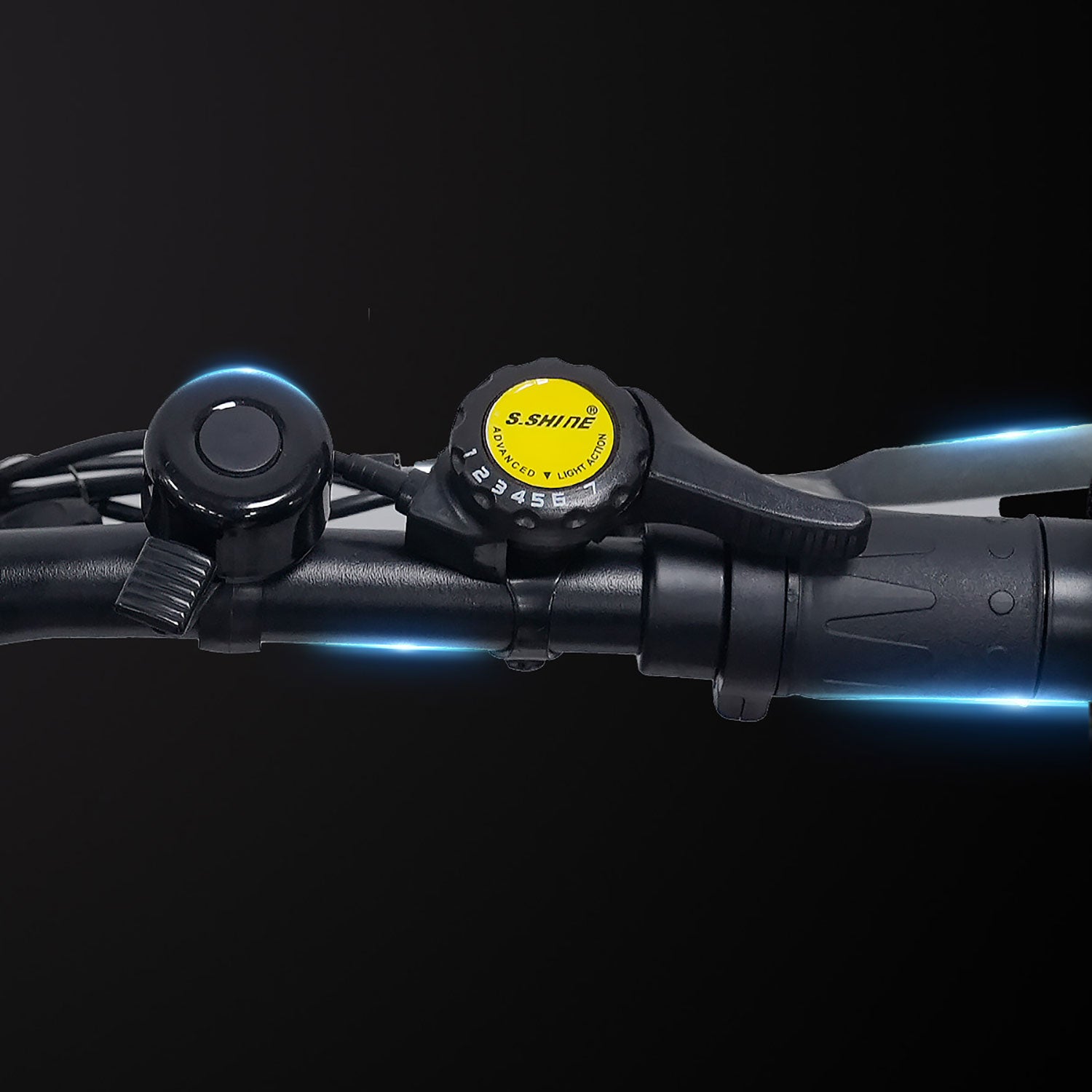 Totem Victor Electric Mountain Bike 7-Speed Shifters